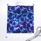 Lightning Blue Night Electric Galaxy Custom Printed Fabric by Spoonflower Various Fabrics by the Yard or Fat Quarter